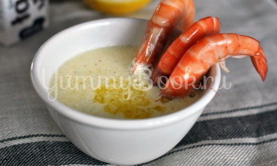 Рецепт сливочный соус с лимоном и чесноком к морепродуктам
