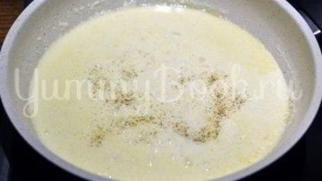 сливочный соус с лимоном и чесноком к морепродуктам