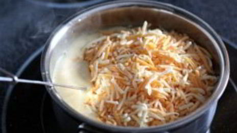 сливочный соус с сыром