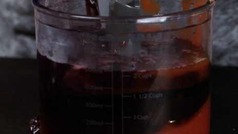 соус барбекю с голубикой