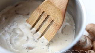 Соус Бешамель с грибами