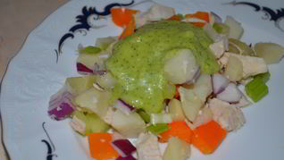 Соус для салата без майонеза