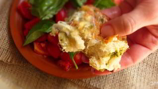 Фокачча с соусом Песто