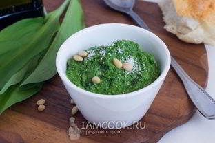 Песто из черемши