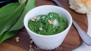 Песто из черемши