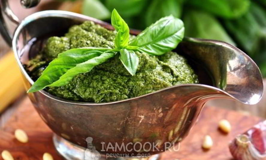 Рецепт соус песто неклассический