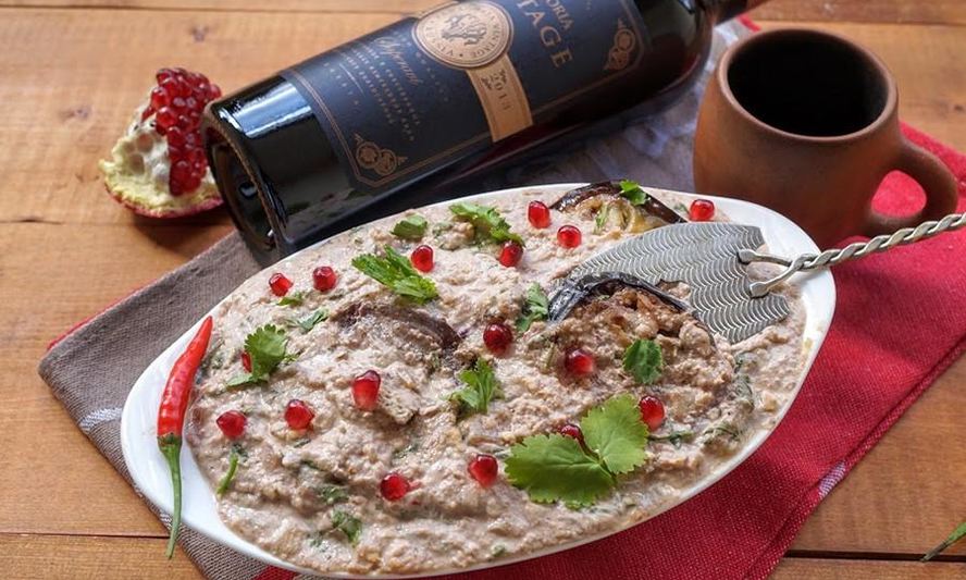 Рецепт сациви из баклажанов