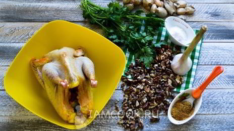 сациви из курицы по-грузински