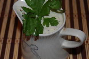 Соус Тартар из йогурта