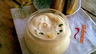 Соус Тартар с солеными огурцами