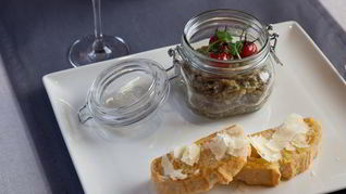 Тартар из баклажанов