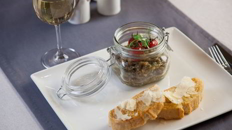 тартар из баклажанов