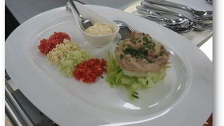 Тартар из печени трески