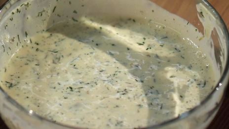 треска в картофельной панировке с соусом тартар