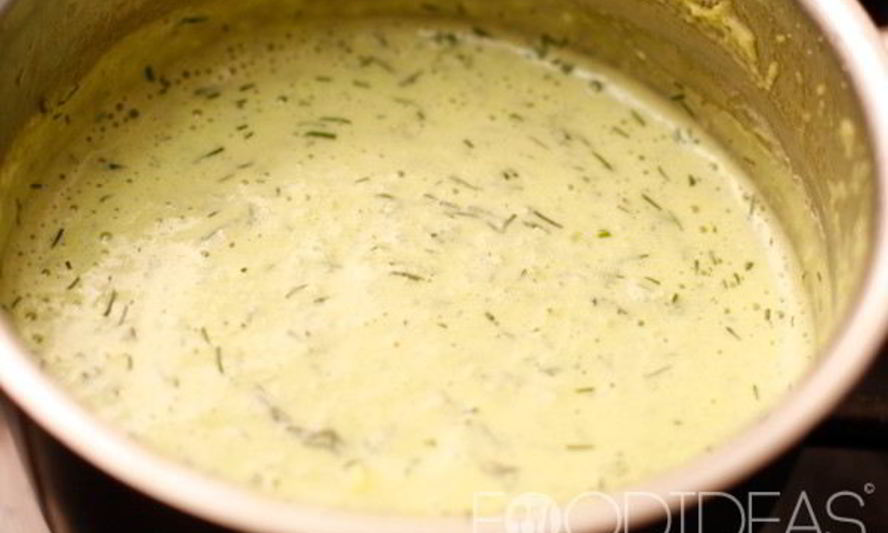 Рецепт сливочно-сырный соус