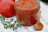 Томатный соус из запеченных овощей