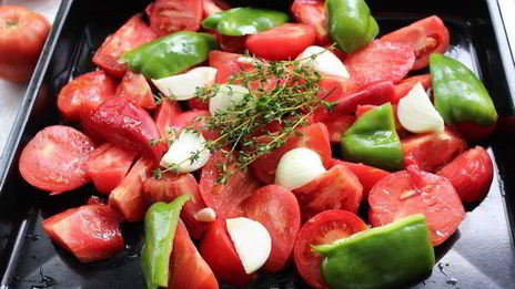 томатный соус из запеченных овощей