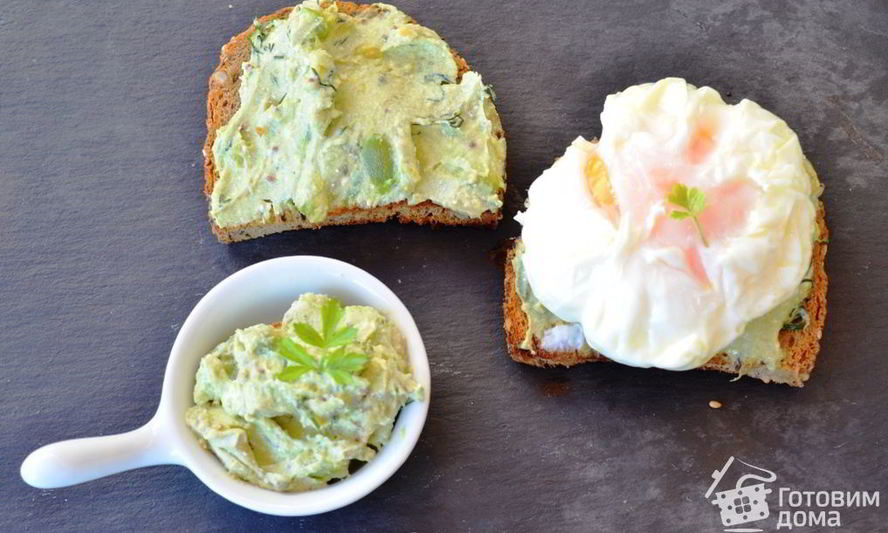 Рецепт творожно-авокадовый соус