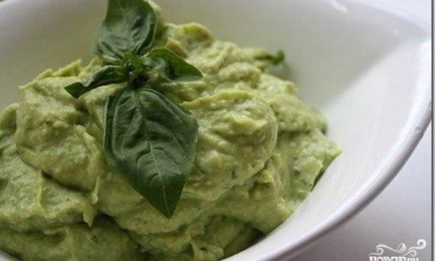 Рецепт вегетарианский соус из авокадо