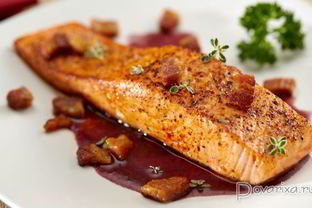 Винный соус к рыбе