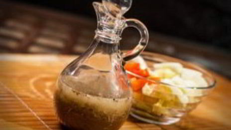 заправка для салата с уксусом