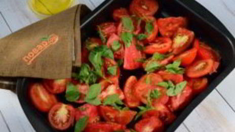 зимний соус из запеченных помидоров