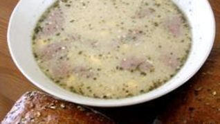 Белый борщ польский