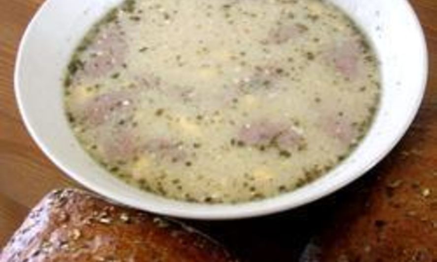 Рецепт белый борщ польский