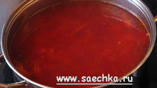 Борщ флотский