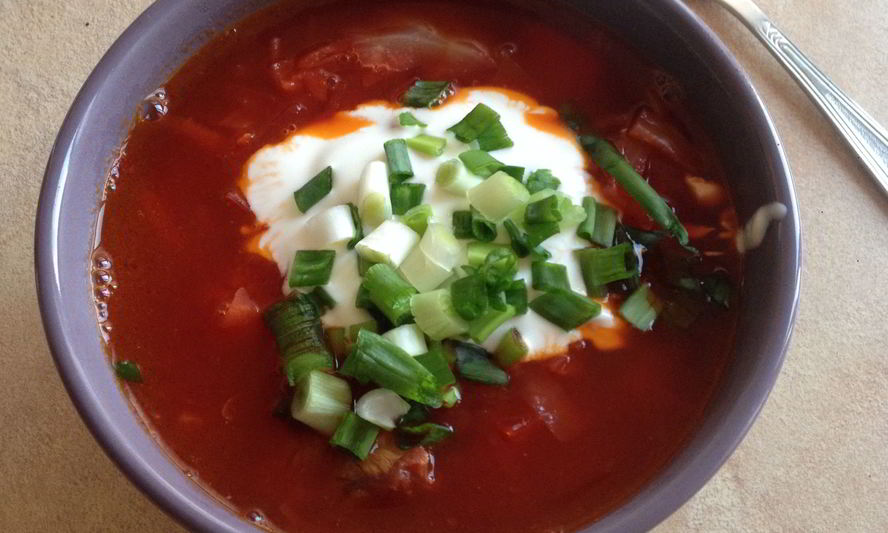 Рецепт борщ из говядины