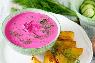 Борщ из маринованной свеклы