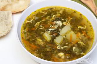 Борщ из щавеля