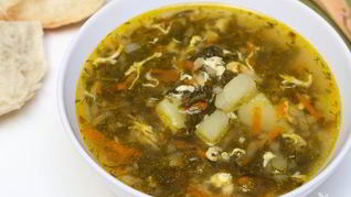 Борщ из щавеля