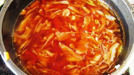 борщ из свинины