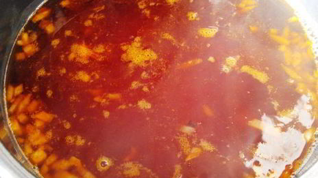 борщ из свинины