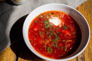 Борщ из языка