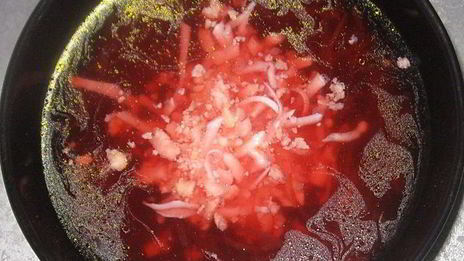 борщ холодный