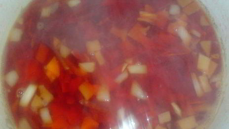 борщ красный холодный