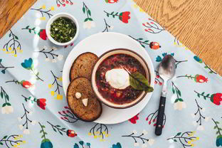 Борщ летний