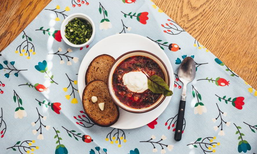 Рецепт борщ летний