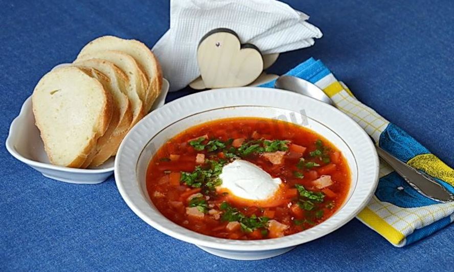 Рецепт борщ московский со свеклой