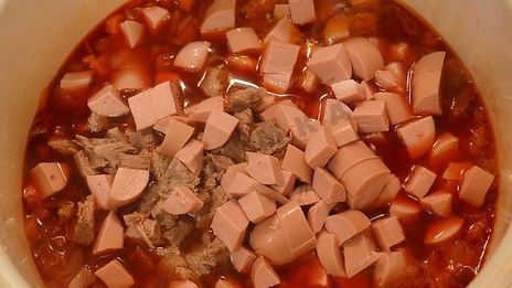 борщ московский со свеклой