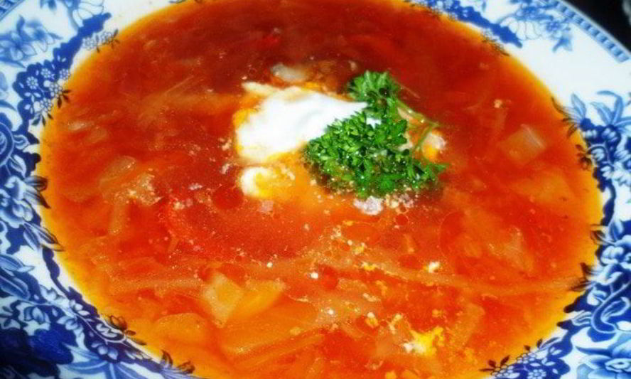 Рецепт борщ московский