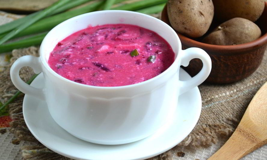 Рецепт борщ на кефире