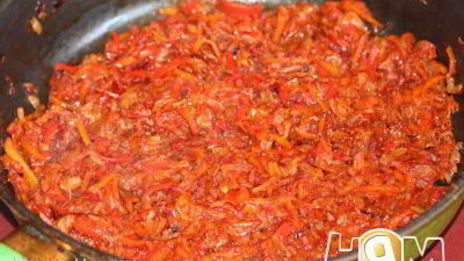 борщ с бычками по-одесски