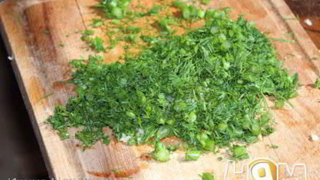 борщ с бычками по-одесски