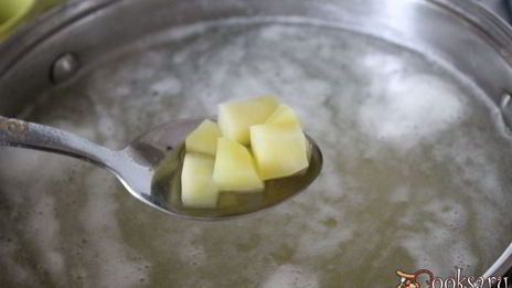 борщ с фрикадельками