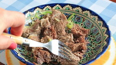 борщ с говядиной