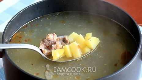 борщ с говядиной