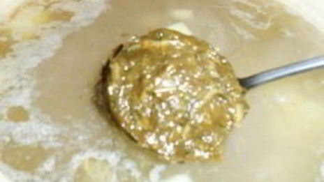 борщ с капустой и щавелем